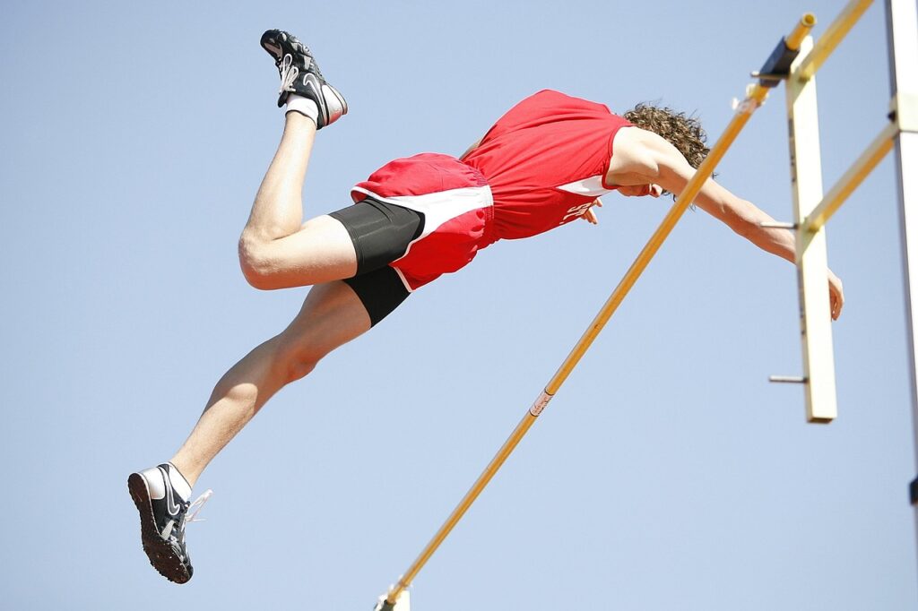 pole vaulter, athlete, pole, vault, man, competition, sport, athletic, male, high, bar, jump, track, outdoors, field, challenge, vaulting, action, effort, skill, american, extend, pole vaulter, athlete, pole, jump, challenge, effort, effort, effort, effort, effort, extend, extend